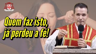 “Quem nega um artigo da fé perde toda a fé” Padre Overland [upl. by Frechette337]