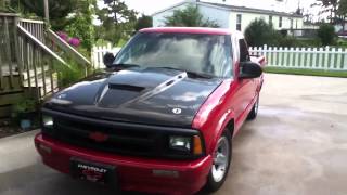 1997 s10 dual exhaust flowmaster 40 [upl. by Skelly82]