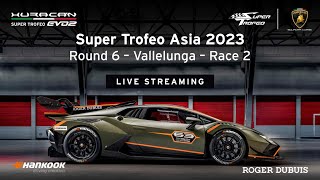 Lamborghini Super Trofeo Asia 2023 – Vallelunga Race 2 [upl. by Ainegue170]