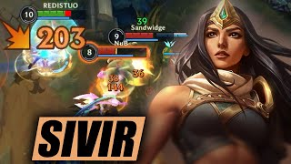 Wild Rift Sivir Gameplay New Champion Build amp Runes [upl. by Ainirtak]