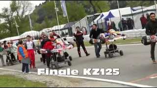 Coupe de France KZ125 à Valence la finale [upl. by Zenas749]