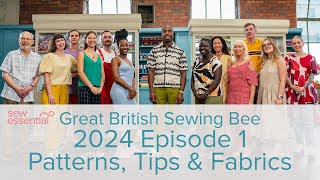 Great British Sewing Bee Series 10 Episode 1  Patterns and Fabrics [upl. by Cann223]