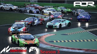 Gt3 cross s3 r59 Valencia ferrari296  Apex Online Racing [upl. by Ettenyl]