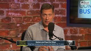 Greg Papa Provides Details About The Raiders Parting Ways With Him [upl. by Bohlin]