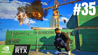 GTA V THE CONSTRUCTION ASSASSINATION  Part 35  QuantV 30 Graphics Mod 4K 60fps [upl. by Dorian]