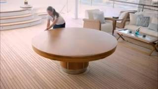 Expandable Round Dining Table [upl. by Llyrehc]