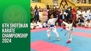 FIGHT  6TH SHOTOKAN KARATE CHAMPIONSHIP 2024 [upl. by Tyika425]