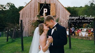 Southern Farm Wedding at JampD Farms  Sawyer amp Taylor [upl. by Steck]