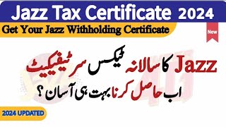 How to Get Jazz Withholding Tax Certificate in 2024  Just One Mint  Adjustable Tax 236  IRIS [upl. by Hanonew]