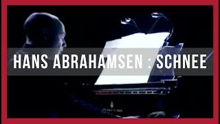 Crash Ensemble Perform  Hans Abrahamsen  Schnee Canon 5 [upl. by Wertheimer18]