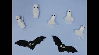 Easy DIY Halloween Decor Using Tampons and Panty Liners [upl. by Emelita319]