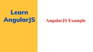 Angularjs Example [upl. by Sanyu]