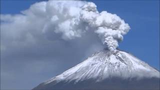 Los Volcanes Popocatépetl e Iztaccíhuatl vistos desde Nealtican [upl. by Aimahs]