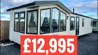 Offsite static caravan for sale Scotland UK double glazed amp central heated Willerby Aspen 37x12 2bed [upl. by Alihet]