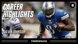 Calvin Johnson MEGATRON  NFL Legends Highlights [upl. by Tisman784]