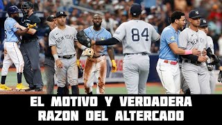 Todo lo Sucedido entre Yankees y Rays 😲 5 Pelotazos La verdadera Razon del Problema [upl. by Anilatac393]