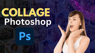 How to Make collage In PhotoshopPhotoshop me collage Kaise Banaye Photoshop Tutorial [upl. by Magocsi]