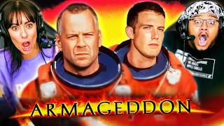 ARMAGEDDON 1998 MOVIE REACTION FIRST TIME WATCHING Bruce Willis  Ben Affleck  Michael Bay [upl. by Shulem]