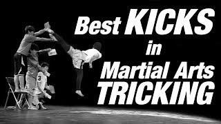 Best KICKS in Martial Arts TRICKING [upl. by Anirazc]