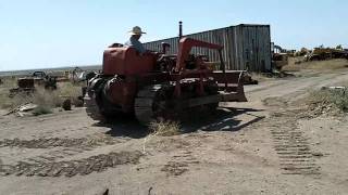 EARLY TD9 CRAWLER DOZER TEST DRIVE [upl. by Wilsey]