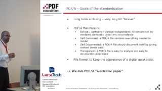 What is PDFA and usage examples  Carsten Heiermann Luratech [upl. by Ynej697]