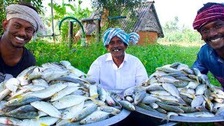 Traditional Fish Curry  Cooking Fish Recipe with Traditional Hand Ground Masala  Village Food [upl. by Nnaeiram]