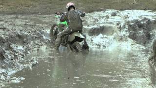 KX250 Test day Mudpit Run pt2 [upl. by Neryt]