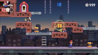 Mario vs Donkey Kong  W82  Twilight City Plus World 8  Level 2 🗝️ All Presents  Gifts 🎁 [upl. by Kramnhoj176]