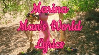 MARINA – Man’s World Lyrics [upl. by Eirellam409]