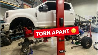 FULL KELDERMAN AIR RIDE KIT INSTALL PART 1 [upl. by Alemat]