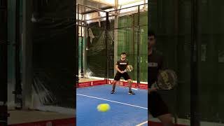 ALLENAMENTO DI PADEL vetro laterale  doppio vetro  vetro centrale padel shorts [upl. by Arndt]