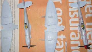 Airfix 172 Supermarine Spitfire MkVc [upl. by Dinnie29]