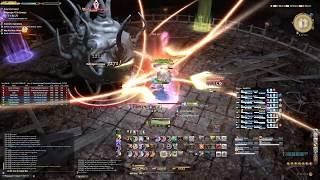 FFXIV Omega Deltascape V20 BRD PoV 180717 [upl. by Nirrej]