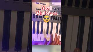 Bool Bhulaiyaa song 😎😎 Piano cover  AR Rahman [upl. by Naletak153]