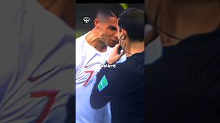 le moment le plus fou avec les arbitres et Ronaldo Messi [upl. by Nitsuj]