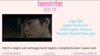 LEE HI  BREATHE MV amp EASY LYRIC ROMINDO [upl. by Medarda]