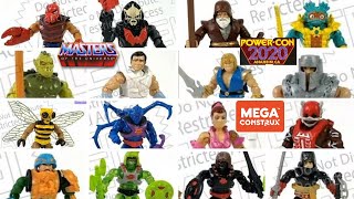 Masters Of The Universe Mega Construx 2021 Reveals PowerCon 2020 [upl. by Jerri]