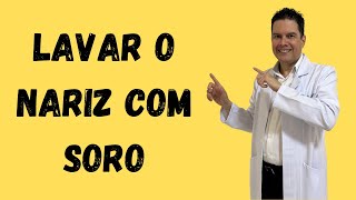 Importancia de Se Lavar O Nariz Com Soro  Descubra Aqui  Rinite Sinusite Gripe Sujeira no Nariz [upl. by Eenahs78]