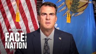 Oklahoma Gov Kevin Stitt says presidential campaigns should not be quotabout winning an argumentquot [upl. by Ralli938]