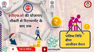 EPFO Schemes Details of Social Security Schemes of EPFO [upl. by Pettit412]