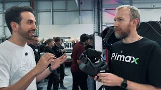 Conversation with Jaap Grolleman on the Future of Pimax Super and VR Challenges  SimRacingExpo 2024 [upl. by Crane162]