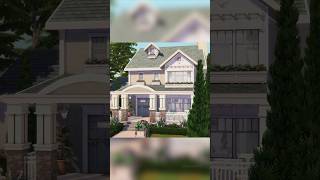 suburban family home  sims 4 building asmr 🤍 [upl. by Shanna]