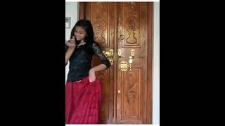 pottu thotta pournami dance cover by thanmaya [upl. by Twila]