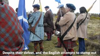 Culloden Memorial Service and battlefield April 2012wmv [upl. by Letnahc]