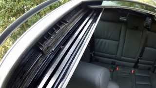 BMW Sunroof Moonroof Panoramic sunroof problems TILT FIX PART II [upl. by Gnilrad]