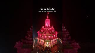 Ram Mandir connect Kali Puja pandal 🛕 diwali rammandir kalipuja dharmanagar [upl. by Haduj919]