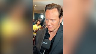 Patrick Wilson what he would say to his younger self on the TIFF2024 MillersinMarriage red carpet [upl. by Howlan]