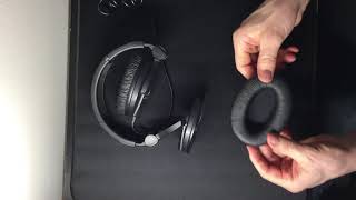 Sennheiser HD 280 How To Replace The Ear Pads [upl. by Lotsyrk439]