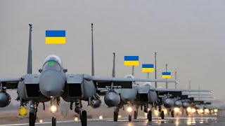 great tragedy today Ukrainian fighter jets chase and shoot down Russian intruder jet [upl. by Husch]