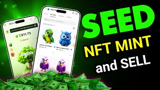 seed airdrop update  how to mint seed bird NFT and sell to the market [upl. by Gniy]